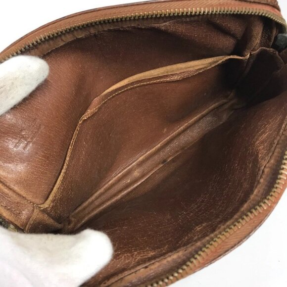 LOUIS VUITTON Monogram Saxophone Clutch bag with strap Brown - Picture 9 of 15